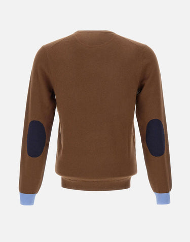 Maglia in lana e cotone K45143 08 SUN68 