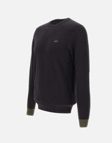 Maglia in lana e cotone K45143 11 SUN68 