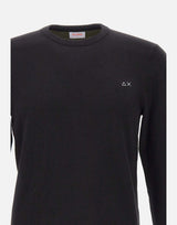 Maglia in lana e cotone K45143 11 SUN68 