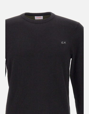 Maglia in lana e cotone K45143 11 SUN68 