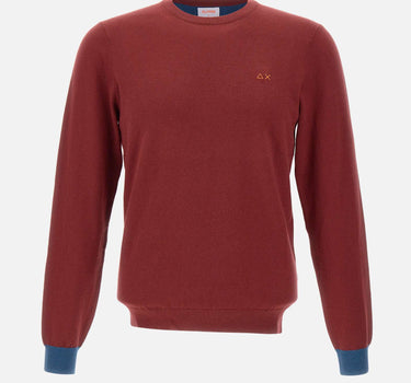 Maglia in lana e cotone K45143 35 SUN68 