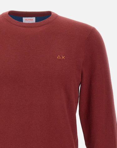 Maglia in lana e cotone K45143 35 SUN68 