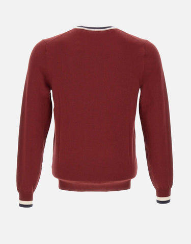 Maglia in lana e cotone K45145 35 SUN68 