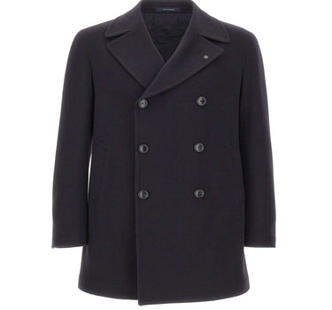 Cappotto doppiopetto in lana vergine CSTEPHAN350001 B5054 TAGLIATORE 