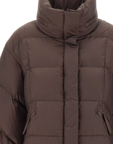 TATRAS Piumino "Levuka" BROWN Donna 