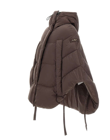 TATRAS Piumino "Reila" BROWN Donna 