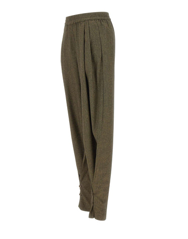 Pantalone "Renee" T200467A TNP269BLKAMBER THE ANDAMANE 