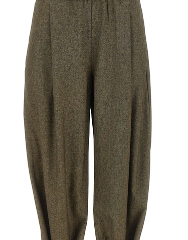 Pantalone "Renee" T200467A TNP269BLKAMBER THE ANDAMANE 