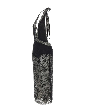 THE ANDAMANE Abito "Floria" BLACK Donna 