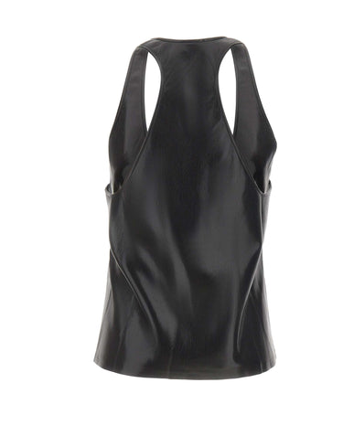 THE ANDAMANE Top "Pura" BLACK Donna 