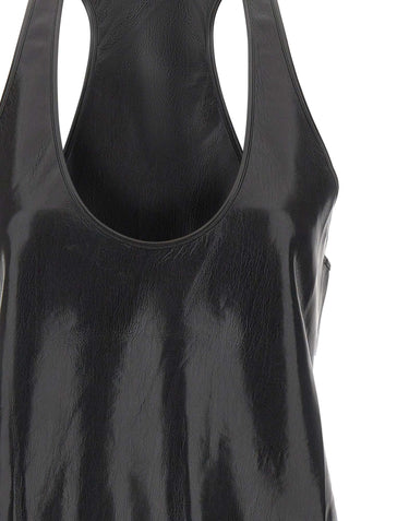 THE ANDAMANE Top "Pura" BLACK Donna 