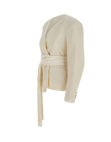 THE ANDAMANE Blazer "Devina" WHITE Donna 