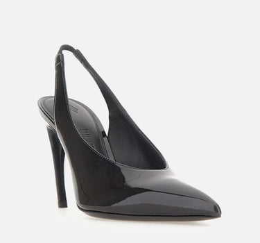 THE ATTICO Slingback "Viper" BLACK Donna 