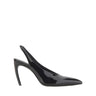 THE ATTICO Slingback "Viper" BLACK Donna 