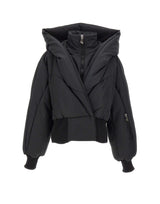 THE ATTICO Piumino crop BLACK Donna 