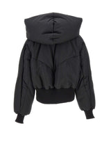 THE ATTICO Piumino crop BLACK Donna 