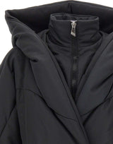 THE ATTICO Piumino crop BLACK Donna 