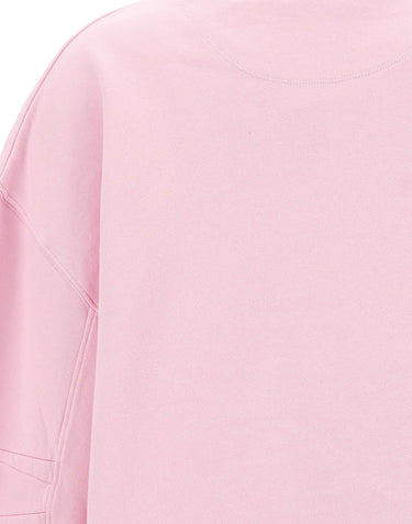 THE ATTICO Felpa con cut-out Scoop Pink Donna 