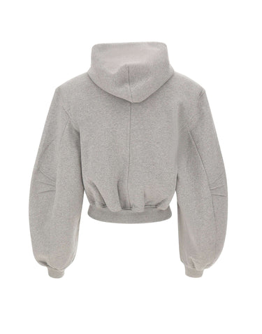 THE ATTICO Felpa over GREY Donna 
