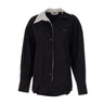 THE ATTICO Camicia in cotone con doppio colletto BLACK Donna 