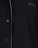THE ATTICO Camicia in cotone con doppio colletto BLACK Donna 