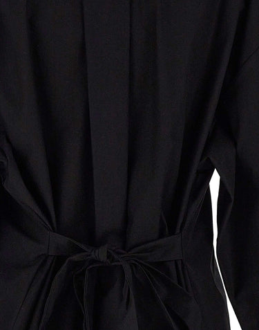 THE ATTICO Camicia in cotone con doppio colletto BLACK Donna 