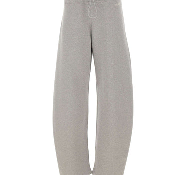 THE ATTICO Pantaloni da jogging in cotone GREY Donna 