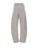 THE ATTICO Pantaloni da jogging in cotone GREY Donna 