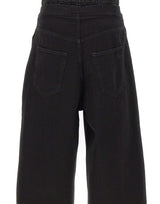 THE ATTICO Jeans con doppio strato BLACK Donna 