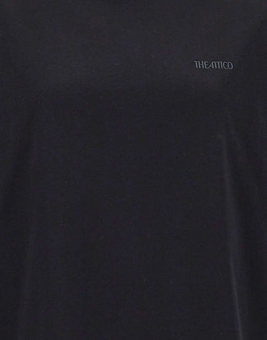 THE ATTICO T-shirt over BLACK Donna 