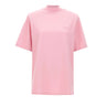 THE ATTICO T-shirt over Pink Donna 