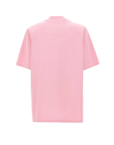 THE ATTICO T-shirt over Pink Donna 