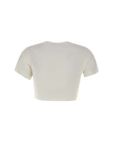 THE ATTICO T-shirt crop WHITE Donna 