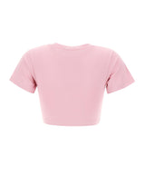 THE ATTICO T-shirt crop Pink Donna 