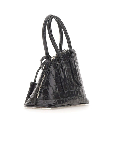 THE ATTICO Borsa a mano "Sant Ambroeus Mini" BLACK Donna 