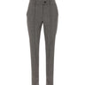 THE ATTICO Pantaloni principe di Galles GREY Donna 