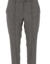THE ATTICO Pantaloni principe di Galles GREY Donna 