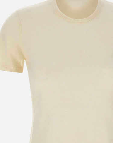 THE GARMENT Maglia "Como knit tee" WHITE Donna 