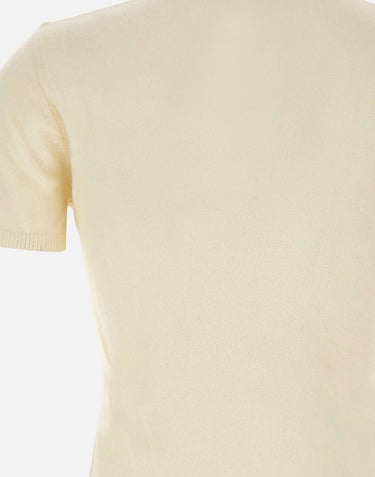 THE GARMENT Maglia "Como knit tee" WHITE Donna 