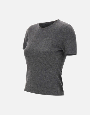 THE GARMENT Maglia "Como knit tee" GREY Donna 