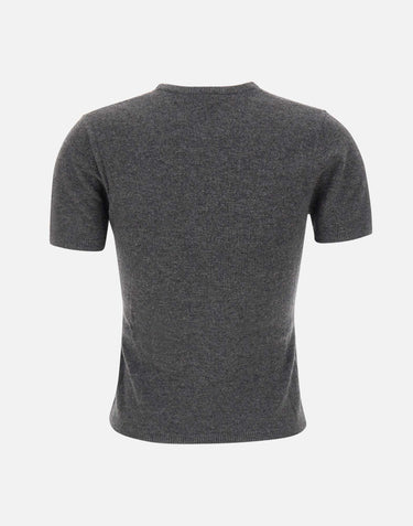 THE GARMENT Maglia "Como knit tee" GREY Donna 
