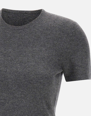 THE GARMENT Maglia "Como knit tee" GREY Donna 