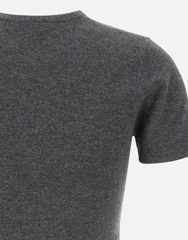 THE GARMENT Maglia "Como knit tee" GREY Donna 