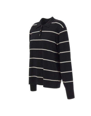 THE GARMENT Polo "Madison" BLACK Donna 