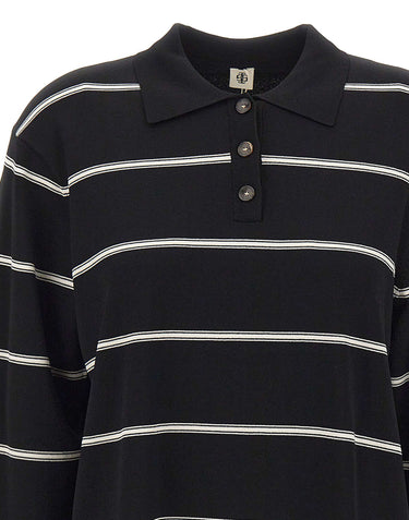 THE GARMENT Polo "Madison" BLACK Donna 