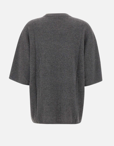 THE GARMENT Maglia "Como oversized tee" GREY Donna 