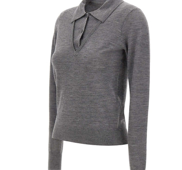 THE GARMENT Polo "Bergen V" GREY Donna 