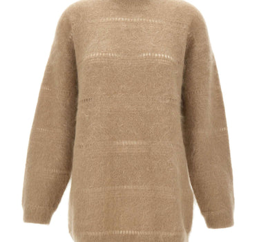 THE GARMENT Maglia "Roma Boxy" BEIGE Donna 