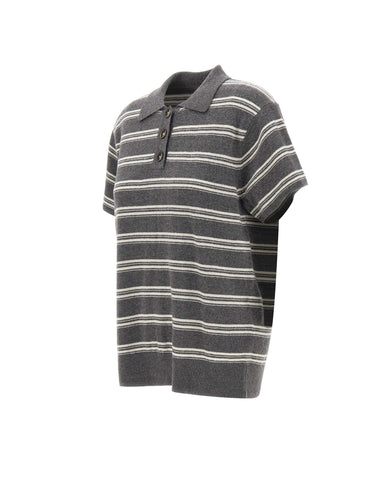 THE GARMENT Polo "Como Dads Polo" GREY Donna 