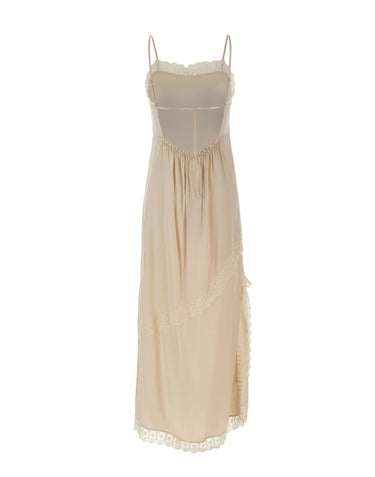 THE GARMENT Abito "Cata" con pizzo WHITE Donna 